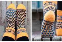 Rain Rain Go Away Sock Free Knitting Pattern