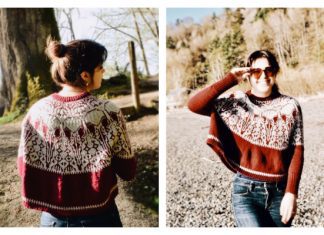 The Witching Hour Pullover Sweater Knitting Pattern