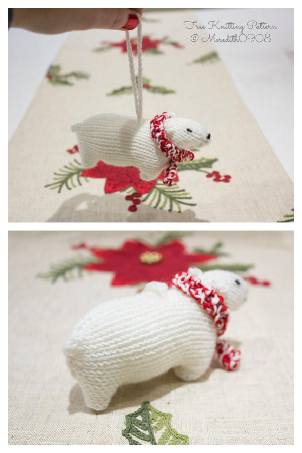 Amigurumi Polar Bear Free Knitting Patterns
