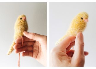 Canary Bird Free Knitting Pattern
