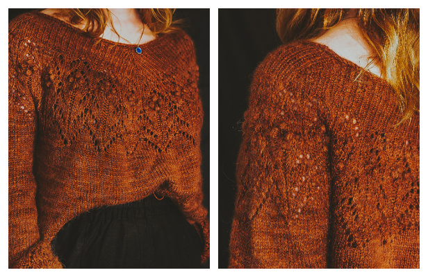 Halu Pullover Sweater Knitting Pattern