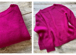 Bright Side Pullover Sweater Free Knitting Pattern