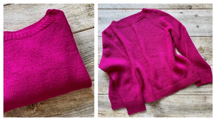 Bright Side Pullover Sweater Free Knitting Pattern