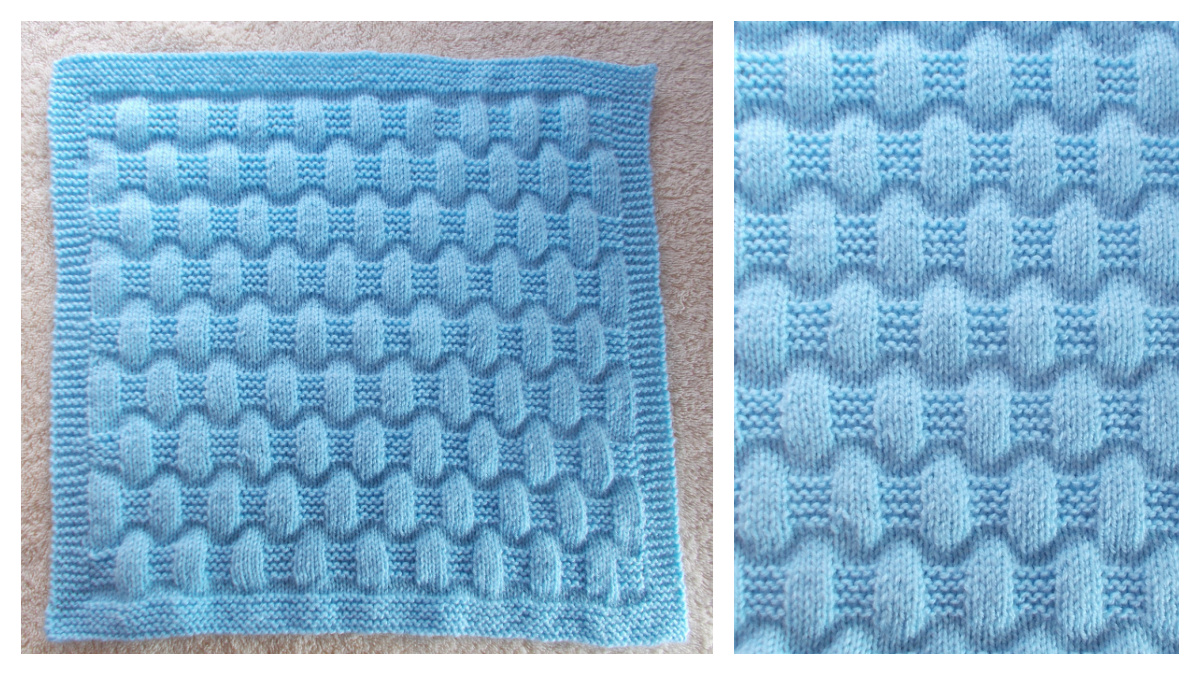 Jordan Baby Blanket Free Knitting Pattern - Knitting Pattern