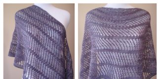 Lace Wave Shawl Free Knitting Pattern