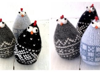 Norwegian Easter Chickens Knitting Pattern