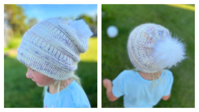 Sport Weight CC Beanie Free Knitting Pattern