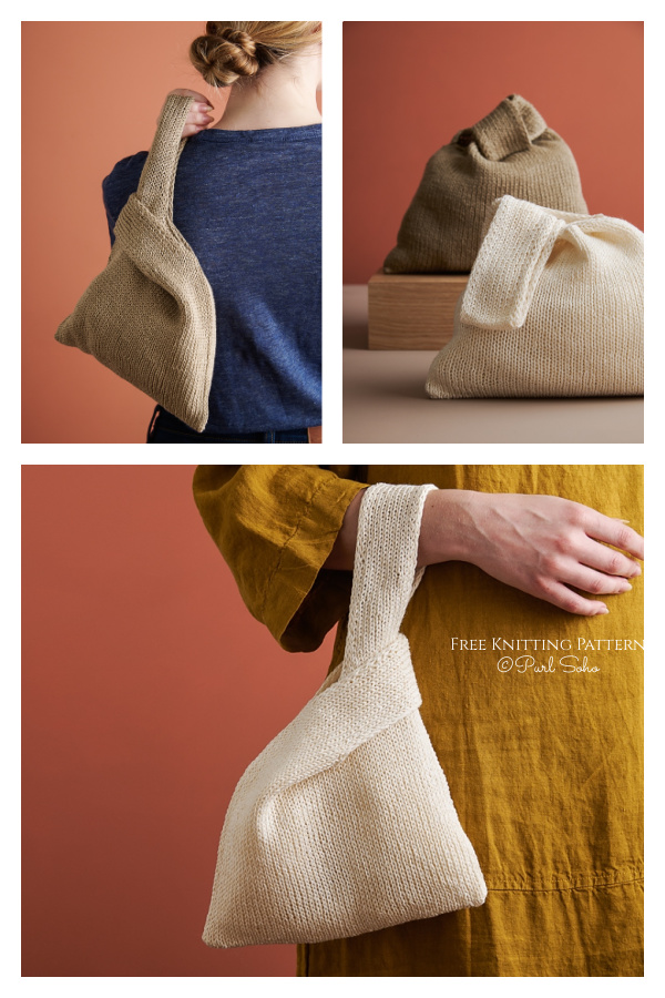 Dumpling Bag Free Knitting Pattern