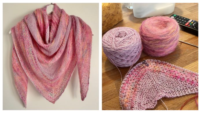 Fiber Shawl Free Knitting Pattern