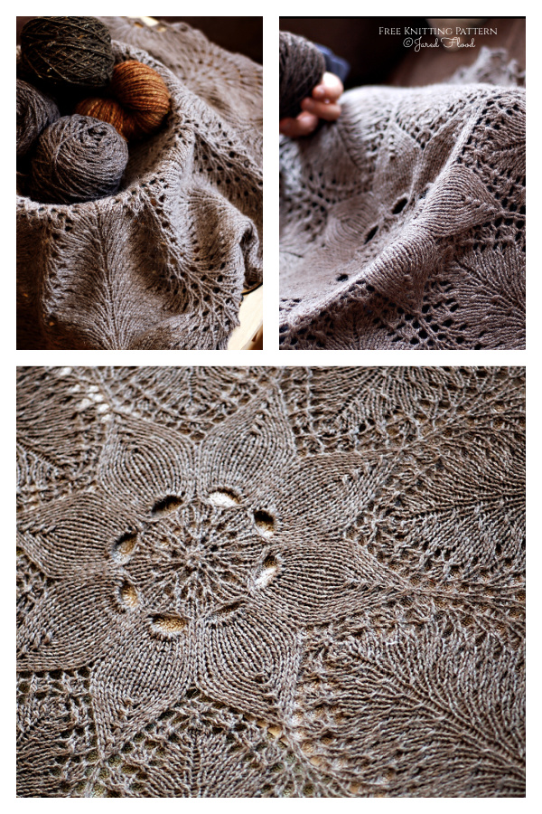 Hemlock Ring Blanket Free Knitting Pattern