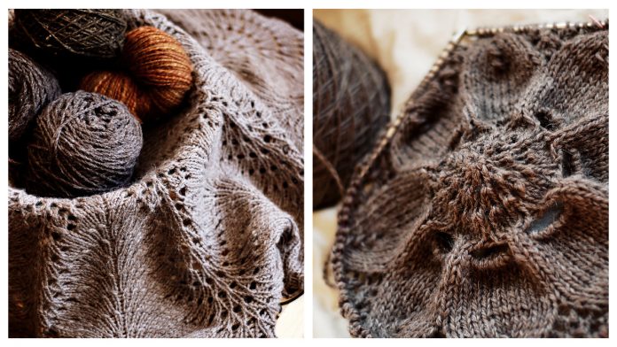 Hemlock Ring Blanket Free Knitting Pattern