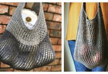 Ilene Slouchy Market Bag Free Knitting Pattern