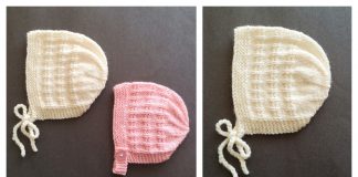 Jeannie Baby Bonnets Free Knitting Pattern