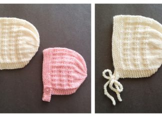 Jeannie Baby Bonnets Free Knitting Pattern