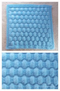 Jordan Baby Blanket Free Knitting Pattern - Knitting Pattern