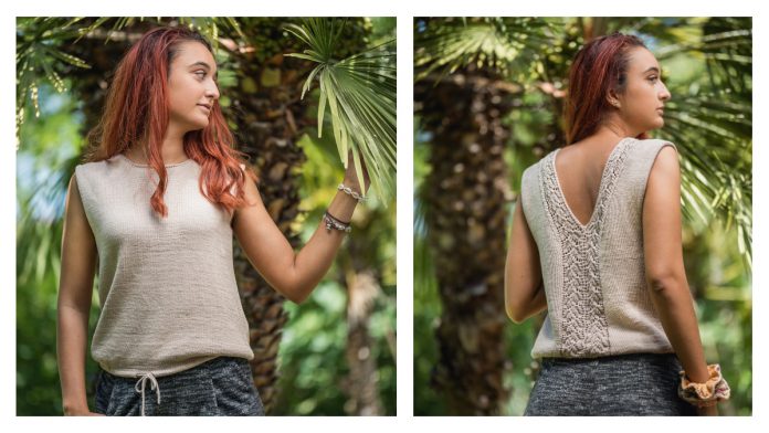 Summer Top Primavera Free Knitting Pattern