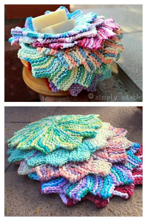 The Almost Lost Washcloth Knitting Patterns