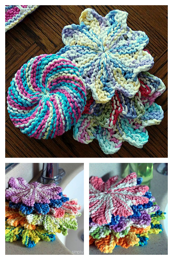 Mini Almost-Lost Washcloth Free Knitting Patterns