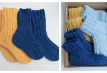 Baby Socks Free Knitting Pattern