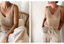 Remi Camisole Top Knitting Pattern