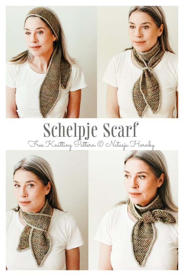 Schelpje Scarf Free Knitting Pattern