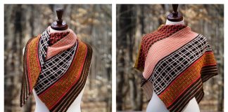 Simply Chic Shawl Knitting Pattern