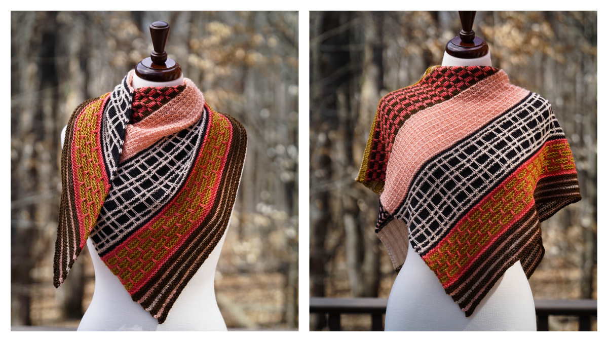 Simply Chic Shawl Knitting Pattern - Knitting Pattern