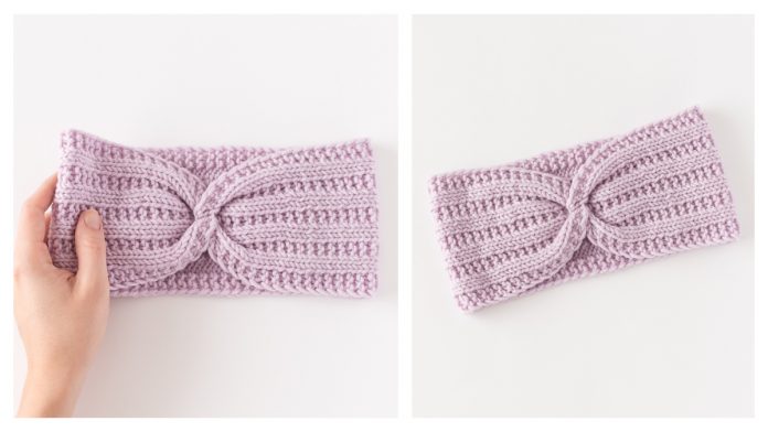 The Blossom Headband Free Knitting Pattern