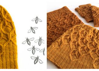 Honeycomb Beeswax Hat Knitting Pattern