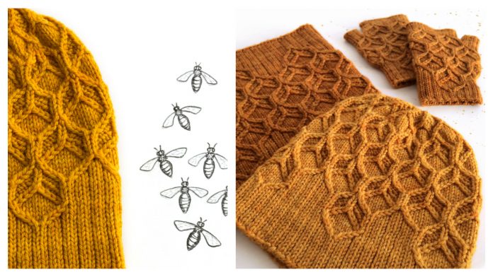 Honeycomb Beeswax Hat Knitting Pattern