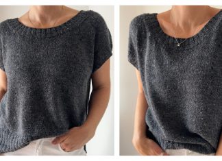 Suri Shirt Summer Top Knitting Pattern