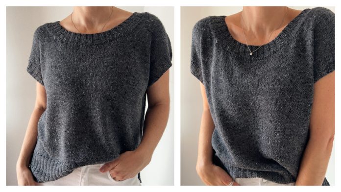 Suri Shirt Summer Top Knitting Pattern