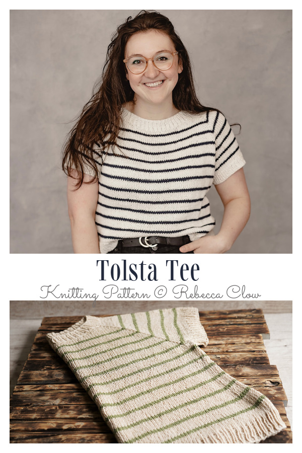 Tolsta Tee Top Knitting Pattern