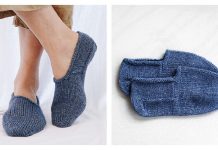 Turkish Clog Bed Socks Knitting Pattern