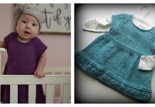 Wee Penny Baby Dress Free Knitting Pattern