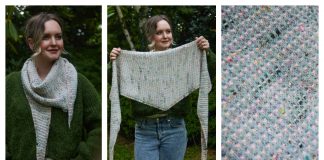 Born Slippy Scarf Free Knitting Pattern