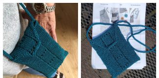 Cellphone Shoulder Bag Free Knitting Pattern