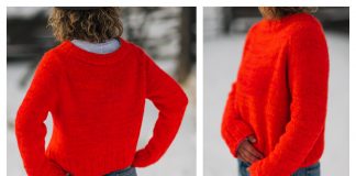 Fancy Pullover Sweater Free Knitting Pattern
