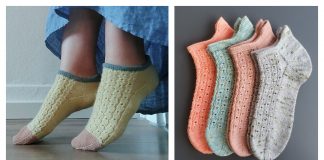 Hazel Shorties Ankle Sock Knitting Pattern