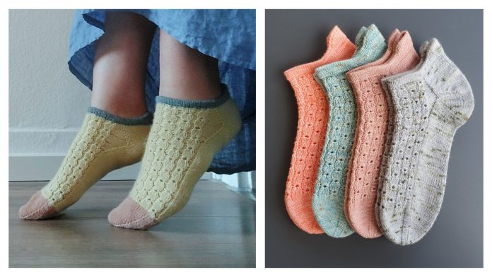 Hazel Shorties Ankle Sock Knitting Pattern