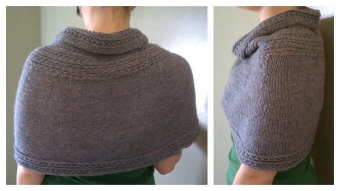 Isla Wrap Poncho Free Knitting Pattern