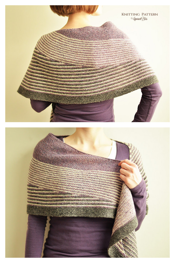 Color Affection Shawl Knitting Pattern