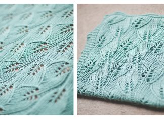 Leafy Baby Blanket Free Knitting Pattern