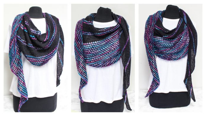 Midtown Magic Shawl Free Knitting Pattern