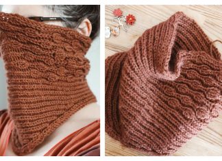 Pralines Cowl Free Knitting Pattern