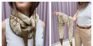 Simple Bloom Scarf Free Knitting Pattern