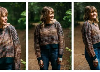 Tessellated Pullover Sweater Knitting Pattern