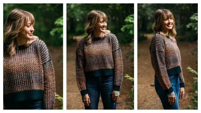 Tessellated Pullover Sweater Knitting Pattern