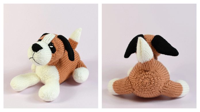 WoolPups St Bernard Free Knitting Pattern