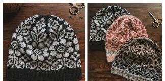 Alpine Bloom Hat Knitting Pattern